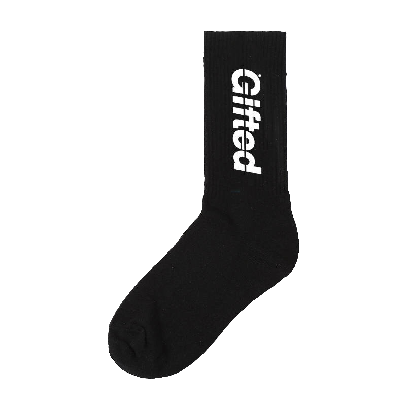 Black/ White Gifted Socks