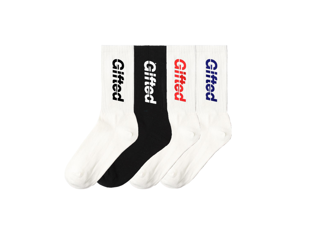 4 Pack - Gifted Socks